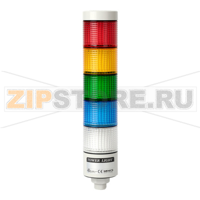 Колонна сигнальная, светодиодная, модульная, Ø: 56 мм Autonics PTE-LCF-502-RYGBC 
