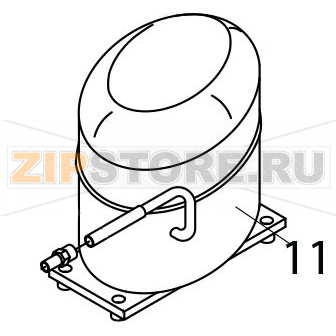 Compressor 400V 3N 50 Hz till s/n. 34204 Brema M 350 Compressor 400V 3N 50 Hz till s/n. 34204 Brema M 350Запчасть на деталировке под номером: 11Название запчасти Brema на английском языке: Compressor 400V 3N 50 Hz till s/n. 34204 M 350.