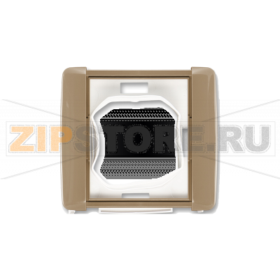 TECO Frame 1-gang, Element coffee, for electrical installation devices IP44 