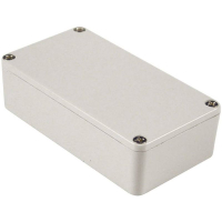 Корпус алюминиевый 111.5x59.5x31 мм, серый, 1 шт Hammond 1590BLG