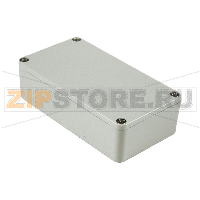 Корпус алюминиевый 111.5x59.5x31 мм, серый, 1 шт Hammond 1590BLG 