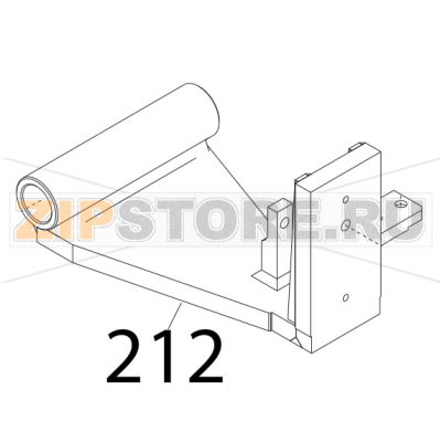 Carrello rinforzato LX Sirman Anniversario 300 Carrello rinforzato LX Sirman Anniversario 300Запчасть на деталировке под номером: 212