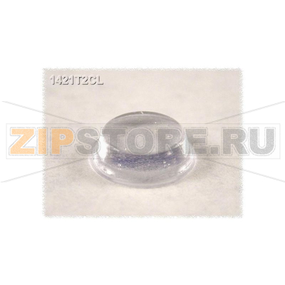 Набор резиновых ножек 12.7x3.5 мм, клейкие, прозрачные, 24 шт Hammond 1421T2CL 