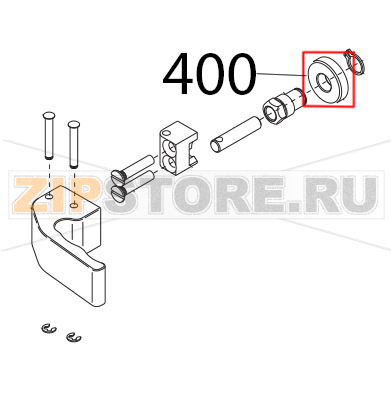 Rotellina and piatto BS2 LNR Sirman Anniversario 300 Rotellina and piatto BS2 LNR Sirman Anniversario 300Запчасть на деталировке под номером: 400