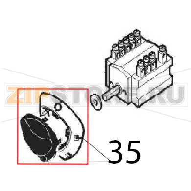 El. control ass. y Angelo Po 0A1CP1E El. control ass. y Angelo Po 0A1CP1EЗапчасть на деталировке под номером: 35