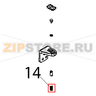 Molla Angelo Po BX61E Molla Angelo Po BX61EЗапчасть на деталировке под номером: 14