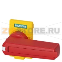 РУКОЯТКА ПРЯМОГО ПРИВОДА ЖЕЛТО-КРАСНЫЙ ДЛЯ ТИПОРАЗМЕРА 2 Siemens 3KD9201-2