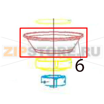 Filter screen Hurakan HKN-CFV60 Filter screen Hurakan HKN-CFV60Запчасть на деталировке под номером: 6