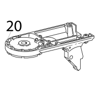 Lower gear case KitchenAid 5K45SSEWH