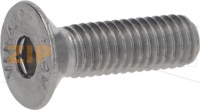 VITE A TESTA SVASATA PIANA M6x20