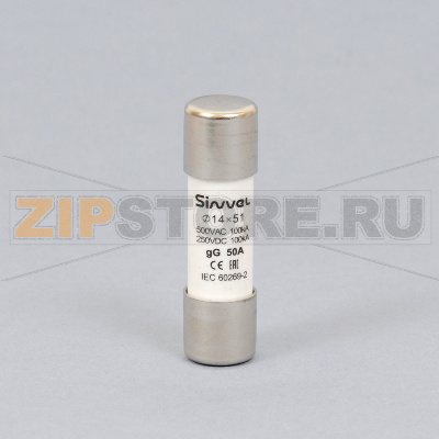 Вставка плавкая 50 А, gG, 14x51 мм Sinvel SV1451-50 