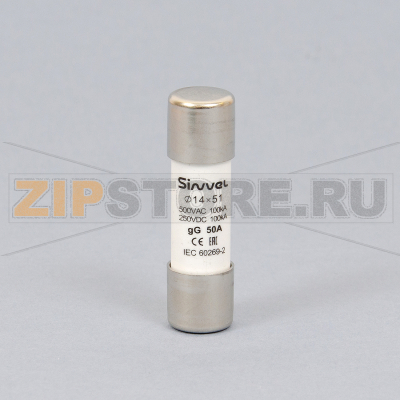 Вставка плавкая 50 А, gG, 14x51 мм Sinvel SV1451-50 