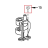Screw KitchenAid K45SS