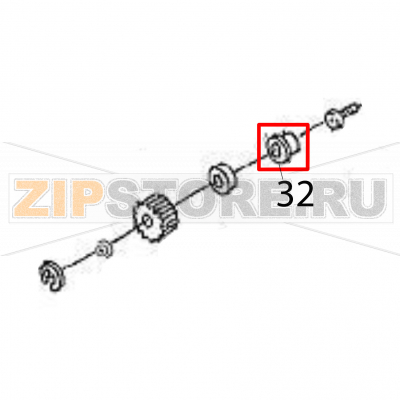 Ball supporter Sato HR224 TT Ball supporter Sato HR224 TTЗапчасть на деталировке под номером: 32Название запчасти на английском языке: Ball supporter Sato HR224 TT.