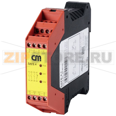Реле безопасности 230 В/AC CM Manufactory SAFE 4 