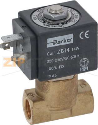 2-Х ХОДОВОЙ ЭЛЕКТРОМАГНИТНЫЙ КЛАПАН PARKER 230В 50/60ГЦ 