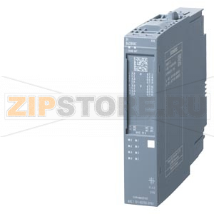 SIMATIC ET 200SP HA, модуль дискретных входов, DI 8X230VAC HA для установки на клеммные блоки K0, цветовой код CC41, поканальная диагностика Siemens 6DL1131-6GF00-0PK0 