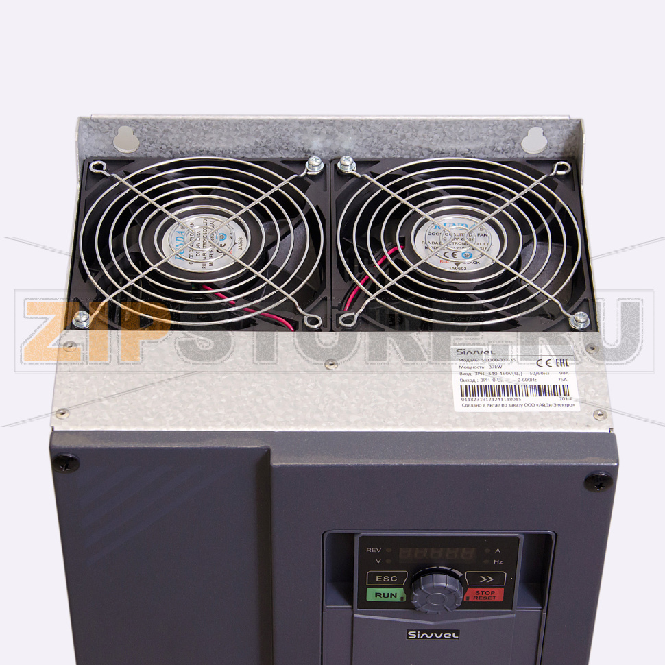 Преобразователь частоты 37 кВт, 3 фазы, 380 В, STO, тормозной модуль Sinvel SID300-037-3BS 