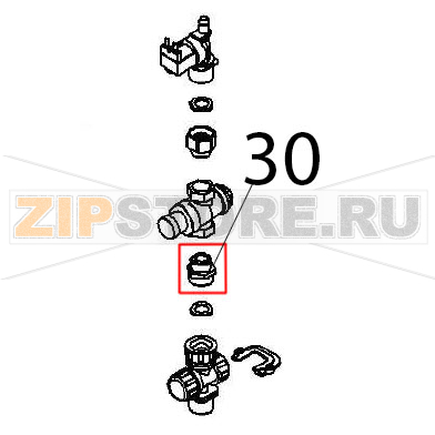 Nipple 1/2&#039;&#039;-3/4&#039;&#039; Angelo Po FX61E2 Nipple 1/2''-3/4'' Angelo Po FX61E2Запчасть на деталировке под номером: 30