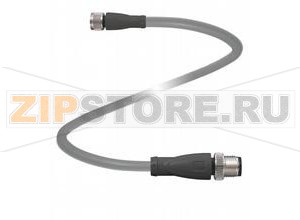 Кабель датчика-исполнительного устройства Connection cable V31-GM-1M-PVC-V1-G Pepperl+Fuchs Описание оборудованияDouble-ended cordset, M8 to M12