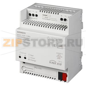 N 528C01 - Универсальный диммер, 2 x 150 VA, AC 120 V Siemens 5WG1528-1CB01 