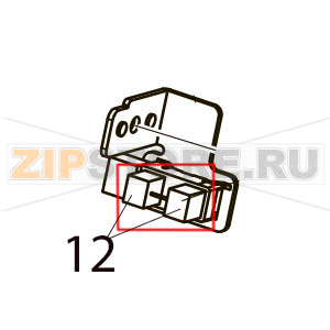 Head up/slit sensor TLP1242 (C6) Toshiba TEC B-SX4T-GS10/20-QQ Head up/slit sensor TLP1242 (C6) Toshiba TEC B-SX4T-GS10/20-QQЗапчасть на деталировке под номером: 12