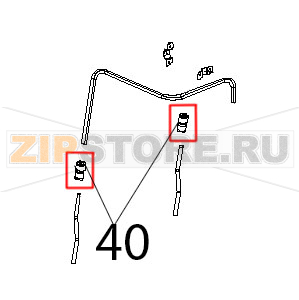 Riduzione J.G. DA D=10, A D=8 Unox XV 703G Riduzione J.G. DA D=10, A D=8 Unox XV 703GЗапчасть на деталировке под номером: 40