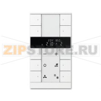 Регулятор комнатной температуры с датчиками CO2/влажности, 10 клавиш ABB 2CKA006330A0012