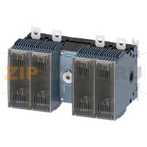 ПРЕДОХРАНИТЕЛЬНЫЙ ВЫКЛЮЧАТЕЛЬ-РАЗЪЕДИНИТЕЛЬ 250A, ТИПОРАЗМЕР 3, 4-ПОЛ FOR LV HRC ПРЕДОХРАНИТЕЛЬ ТИПОРАЗМЕР 0 И 1 ПЕРЕДН.УПРАВЛЕНИЕ ЦЕНТР БАЗОВЫЙ БЛОК БЕЗ РУЧКИ ПЛОСКИЕ КЛЕММЫ Siemens 3KF3425-0MF11 