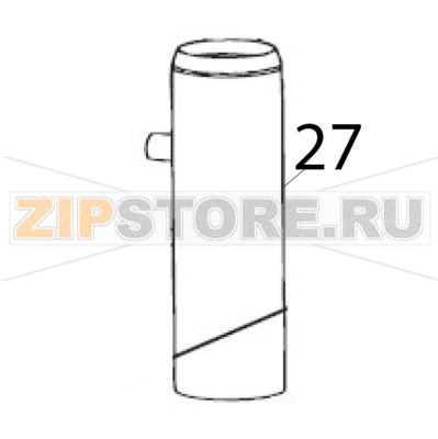 Small flask Hurakan HKN-DB81 Small flask Hurakan HKN-DB81Запчасть на деталировке под номером: 27