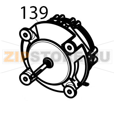 Double speed motor 230 V, 50 Hz, 0.25 KW Tecnoinox EFC10M Double speed motor 230 V, 50 Hz, 0.25 KW Tecnoinox EFC10MЗапчасть на деталировке под номером: 139