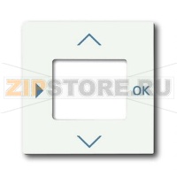 Накладка для таймера, белый бархат ABB 2CKA006430A0388