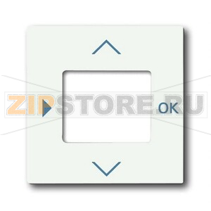 Накладка для таймера, белый бархат ABB 2CKA006430A0388 