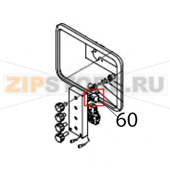 Thermostat Hurakan HKN-XF023 Thermostat Hurakan HKN-XF023Запчасть на деталировке под номером: 60