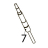 Termocouple M9x1, L600 Tecnoinox PF105GG7