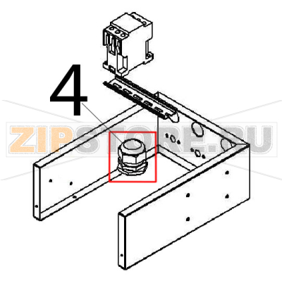 Fairlead Angelo Po 091FR1E Fairlead Angelo Po 091FR1EЗапчасть на деталировке под номером: 4