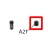 Ribbon shield adjustment spring Godex EZ-6200 plus