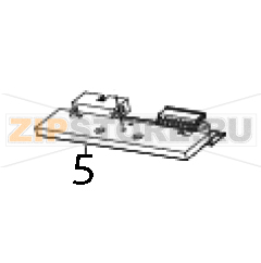 Печатающая термоголовка TSC MX240P (600dpi) Печатающая головка для принтера TSC MX240P (600dpi)Запчасть на деталировке под номером: 5