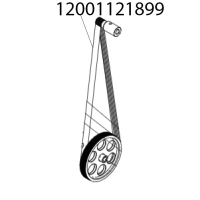 Ремень поликлиновый Abat ТРМ-850