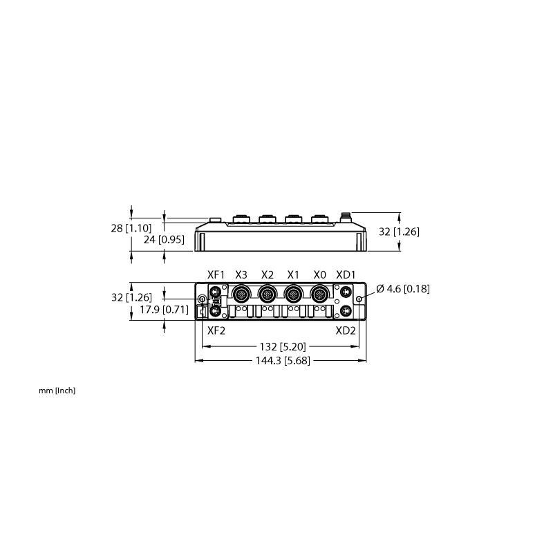 RFID-модуль для EtherCAT Turck TBEC-S2-4RFID 