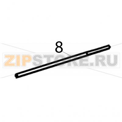 Shaft (feed) Sato LT408 LH Shaft (feed) Sato LT408 LHЗапчасть на деталировке под номером: 8Название запчасти на английском языке: Shaft (feed) Sato LT408 LH.