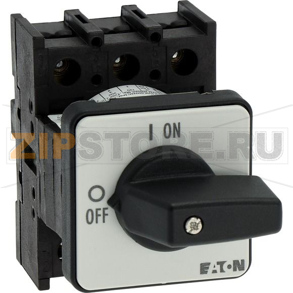 Переключатель вкл/выкл, P1, 25 A, монтаж, 3-полюсн Eaton P1-25/E 