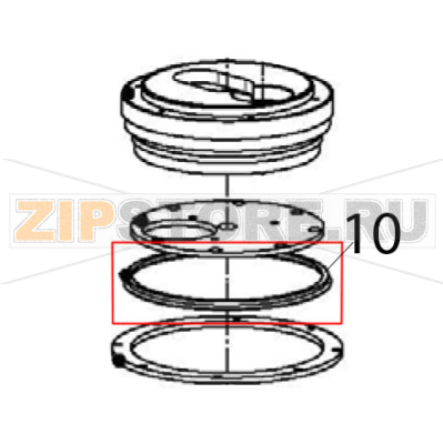 Seal VL200 Escher PM 60-V Seal VL200 Escher PM 60-VЗапчасть на деталировке под номером: 10