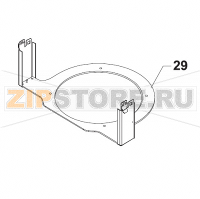 Fittings for Rear Part Comp.30 Bear Varimixer AR40 VL-1S                                                         Fittings for Rear Part Comp.30 Bear Varimixer AR40 VL-1SЗапчасть на сборочном чертеже под номером: 29Название запчасти на датском&nbsp;языке: Fittings for Rear Part Comp.30 Bear Varimixer AR40 VL-1S