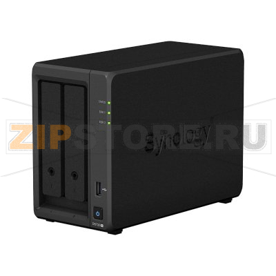 Хранилище сетевое 2 Гб, DDR4, 2xRJ-45x1000 Мбит/с Synology DS720+ 