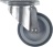 SWIVELLING CASTOR W/PLATE