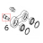 Pulley pin Rollmatic CP 42