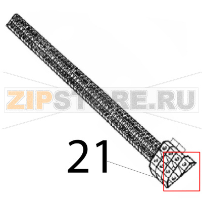 Terminal board Angelo Po C165D Terminal board Angelo Po C165DЗапчасть на деталировке под номером: 21