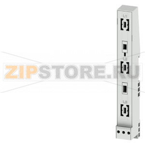 Adapter DIN rail for 3RM1 fuse module Siemens 8US1716-0RK00 