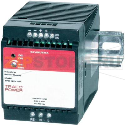 Блок питания на DIN-рейку, 48 V/DC, 2.5 A, 120 W Traco Power TPC 120-148 